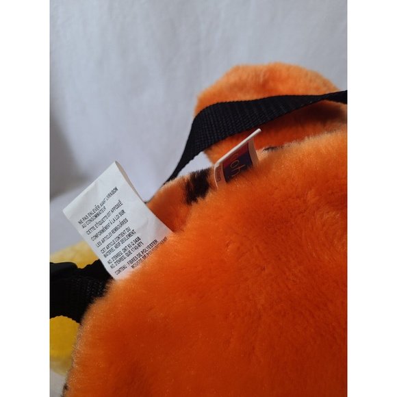 Vintage Tigger Head Plush Backpack Disney Winnie The Pooh With Tags - Picture 5 of 6